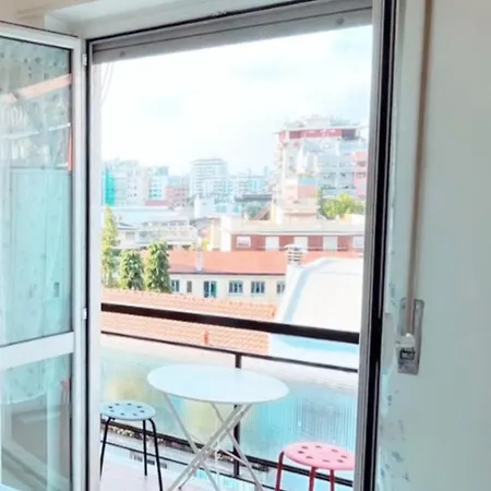 Nice Modern With Big Balcony In City *